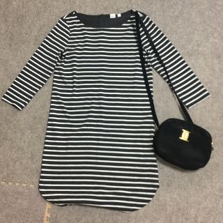 ギャップ(GAP)のGAP ボーダーワンピ 新品(ひざ丈ワンピース)