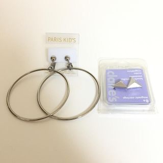 クレアーズ(claire's)のシルバーイヤリング(イヤリング)