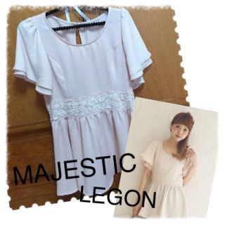 マジェスティックレゴン(MAJESTIC LEGON)のMAJESTIC LEGON ブラウス(シャツ/ブラウス(半袖/袖なし))