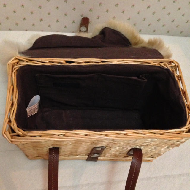 LIZ LISA(リズリサ)のラビットファーかごバック♡ レディースのバッグ(ハンドバッグ)の商品写真