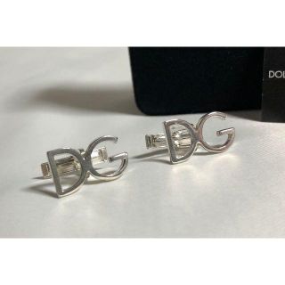 ドルチェアンドガッバーナ(DOLCE&GABBANA)の正規 ドルチェ&ガッバーナ DGロゴカフス SV925 ブランドアイコン ボタン(カフリンクス)