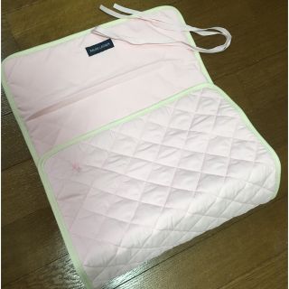 ラルフローレン(Ralph Lauren)の☆美品☆ラルフローレン おむつ替えマット【ピンク】(おむつ替えマット)