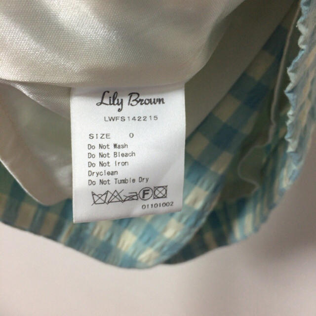 Lily Brown(リリーブラウン)のlily brown ギンガムチェック スカート レディースのスカート(ひざ丈スカート)の商品写真