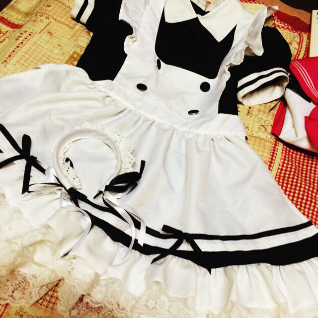 BODYLINE(ボディライン)のメイド服 レディースのワンピース(ミニワンピース)の商品写真