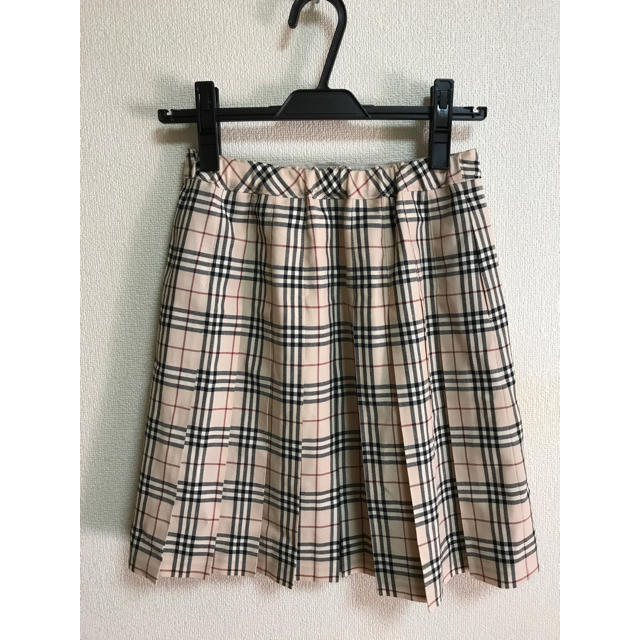 BURBERRY(バーバリー)のバーバリー チェックスカート キッズ キッズ/ベビー/マタニティのキッズ服女の子用(90cm~)(スカート)の商品写真