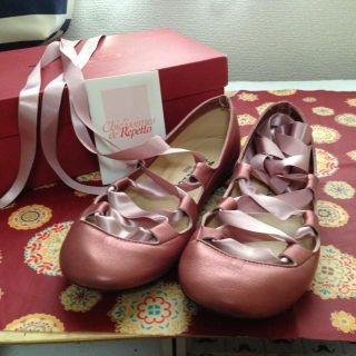 レペット(repetto)のレペット編み上げバレエシューズ(ハイヒール/パンプス)