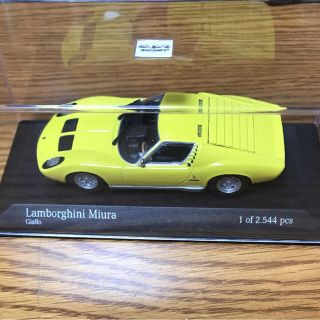 ランボルギーニ(Lamborghini)のミニチャンプス ランボルギーニ ミウラ 1/43サイズ レア個体 (ミニカー)