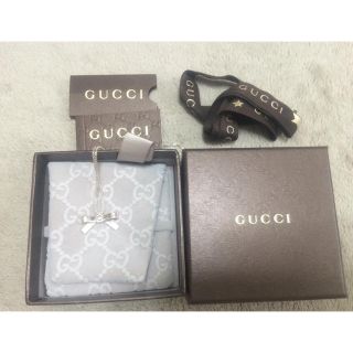 グッチ(Gucci)のGUCCI グッチ リボン ネックレス(ネックレス)