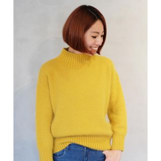 アメリヴィンテージ(Ameri VINTAGE)のameri vintage イエロー ニット(ニット/セーター)