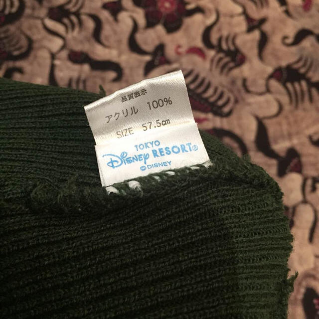 Disney(ディズニー)のサーモン様専用 Disney ミッキースタッズ付き ニットキャップ 57.5cm メンズの帽子(キャップ)の商品写真