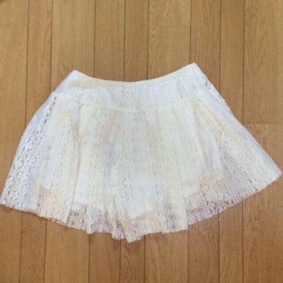 アングリッド(Ungrid)の夏にぴったり★レースショートパンツ(ショートパンツ)