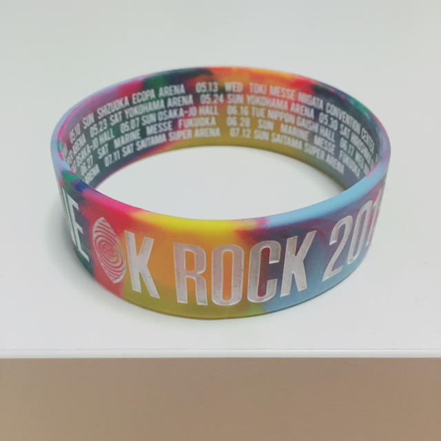 ONE OK ROCK(ワンオクロック)のワンオク ラバーバンド レディースのアクセサリー(ブレスレット/バングル)の商品写真