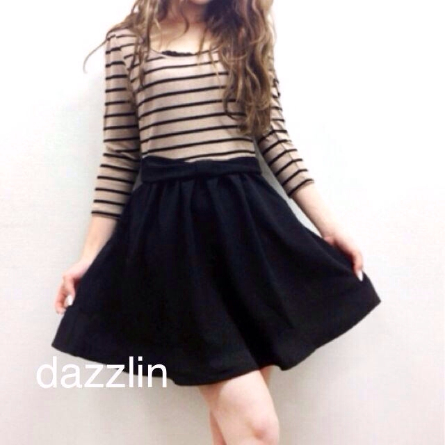 dazzlin(ダズリン)の値下げ◎dazzlinフレアフィットOP レディースのワンピース(ひざ丈ワンピース)の商品写真