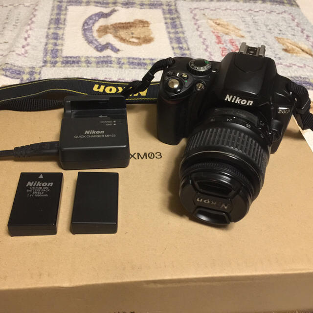 絶対お得!♥スマホ転送 WiFi SD付でこの価格♥ Nikon D40X 公式に