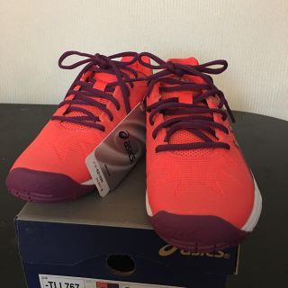 アシックス(asics)の新品   アシックス   テニスシューズ  定価14500  22.5(シューズ)