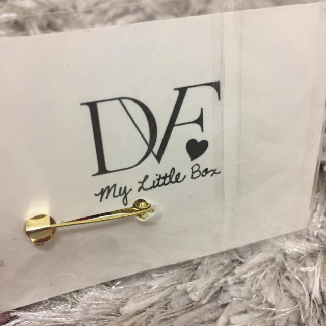 DIANE von FURSTENBERG(ダイアンフォンファステンバーグ)の《新品》dvf リップ ブローチ レディースのアクセサリー(ブローチ/コサージュ)の商品写真