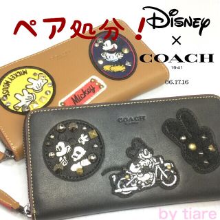 コーチ(COACH)の閉店セール！転売可❗️ペアでお譲りします！箱付き！新品コーチ ディズニー 長財布(その他)