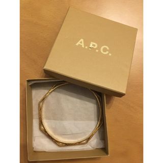 アーペーセー(A.P.C)のてて様専用★新品未使用★A.P.C ゴールドブレスレット(ブレスレット/バングル)