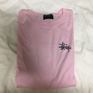 ステューシー(STUSSY)のStussy ピンク Tシャツ(Tシャツ/カットソー(半袖/袖なし))