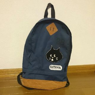 ネネット(Ne-net)のにゃー×OUTDOORリュック　ネイビー(リュック/バックパック)