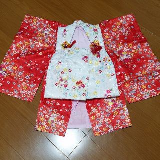 イセタン(伊勢丹)の七五三　3歳　女の子　フルセット(和服/着物)