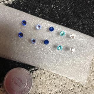 スワロフスキー(SWAROVSKI)の新色 全部 セット 樹脂 ピアス スワロ(ピアス)