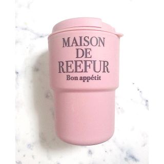 メゾンドリーファー(Maison de Reefur)のMAISON DE REEFUR 💗 メゾンドリファー ロゴタンブラー ピンク(タンブラー)