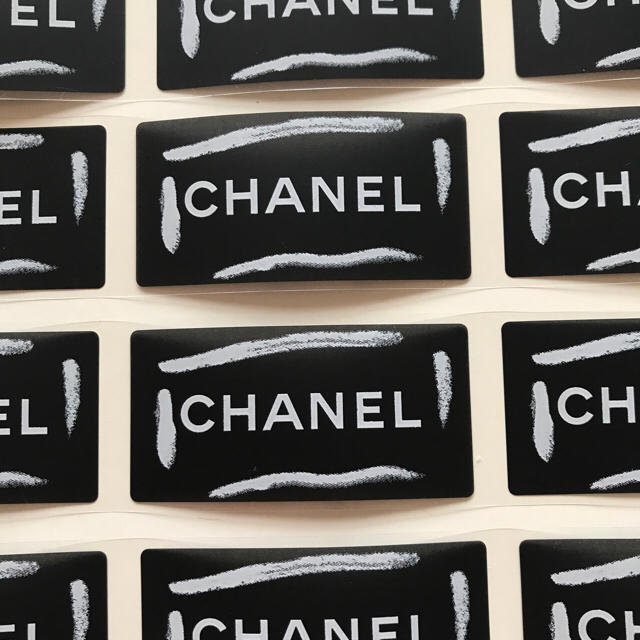 CHANEL(シャネル)のシャネル ステッカー ブラック 10枚 その他のその他(その他)の商品写真