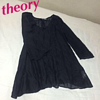 セオリー(theory)のゆかさま専用シルク素材theory(ミニワンピース)