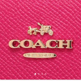 コーチ(COACH)のCOACH/長財布/ピンク/未使用品(財布)