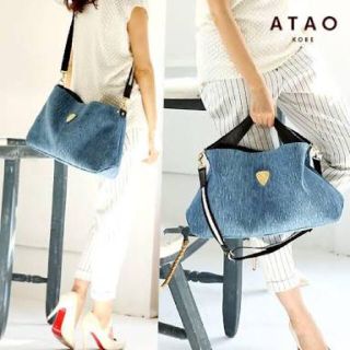 アタオ(ATAO)のATAO デニムバッグ(ハンドバッグ)