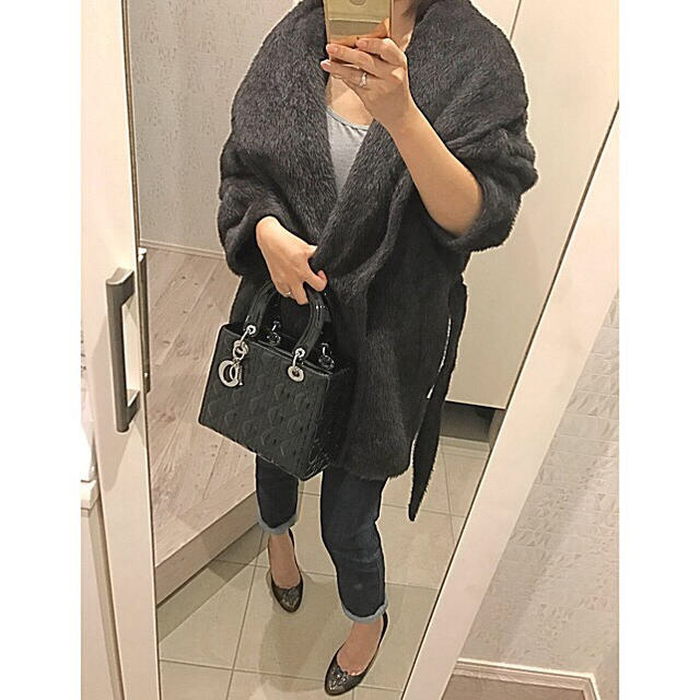 Max Mara アルパカ ブラックコート