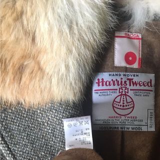 トゥモローランド(TOMORROWLAND)のACCA TOMORROWLAND ×Harris Tweed ロングコート(ロングコート)