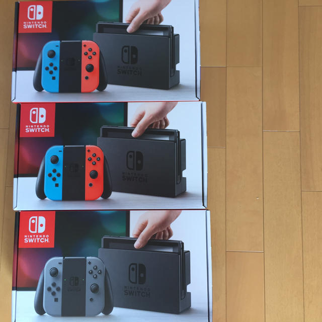Nintendo Switch - スイッチ×3 （ネオン×2 グレー×2）