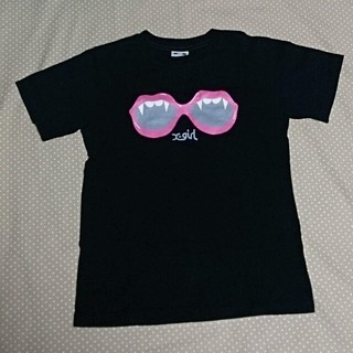 エックスガール(X-girl)のエックスガール☆黒Tシャツサイズ１(Tシャツ(半袖/袖なし))