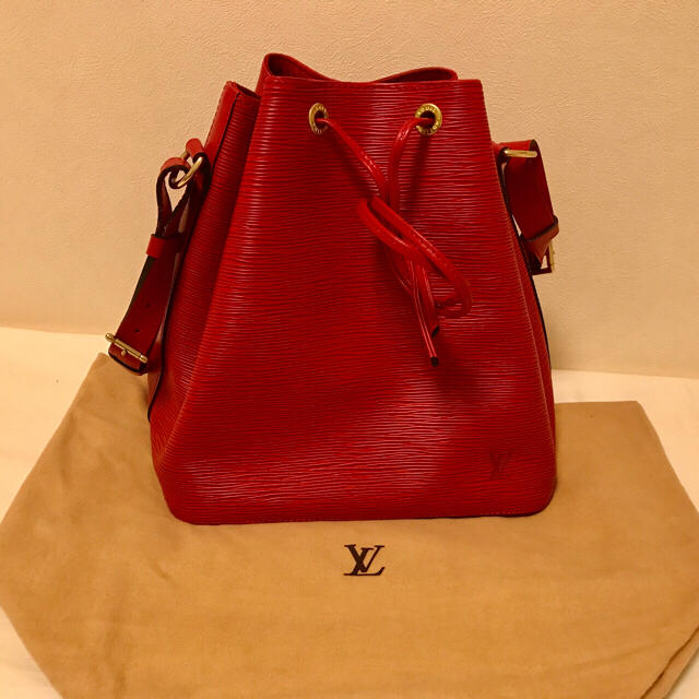 LOUIS VUITTON(ルイヴィトン)の美品◆Louis Vuitton◆エピ◆ノエ◆赤 レディースのバッグ(ショルダーバッグ)の商品写真