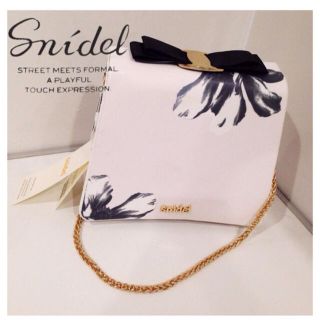 スナイデル(SNIDEL)の新品未使用♡トップリボンバッグ 2way 石原さとみ(ショルダーバッグ)