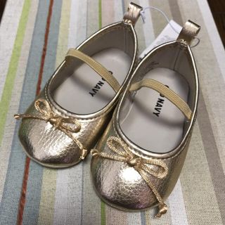 ベビーギャップ(babyGAP)の新品未使用☆OLD NAVY ベビーシューズ(フラットシューズ)