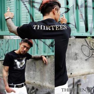 サーティンジャパン(THIRTEEN JAPAN)の【美品】サーティンジャパン Tシャツ THIRTEEN JAPAN オラオラ(Tシャツ/カットソー(半袖/袖なし))