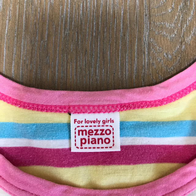 mezzo piano(メゾピアノ)のmezzo piano Tシャツ キッズ/ベビー/マタニティのキッズ服女の子用(90cm~)(Tシャツ/カットソー)の商品写真