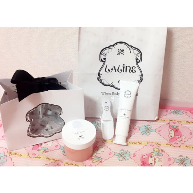 Laline - lalineラリンギフトセットボディスクラブハンドクリーム
