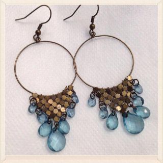 アクセサライズ(Accessorize)の専用 メタルメッシュ フープピアス(ピアス)