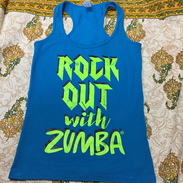 Zumba(ズンバ)のズンバトップス  Sサイズ レディースのトップス(Tシャツ(半袖/袖なし))の商品写真