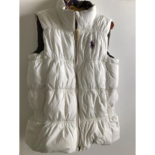 ラルフローレン(Ralph Lauren)の【値下げ】【難有】ラルフローレンキッズ ダウンベスト 130(ジャケット/上着)