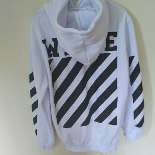 オフホワイト(OFF-WHITE)のOFFwhite  男女兼用 値下げ交渉歓迎！ 希望価格をどうぞ！(パーカー)