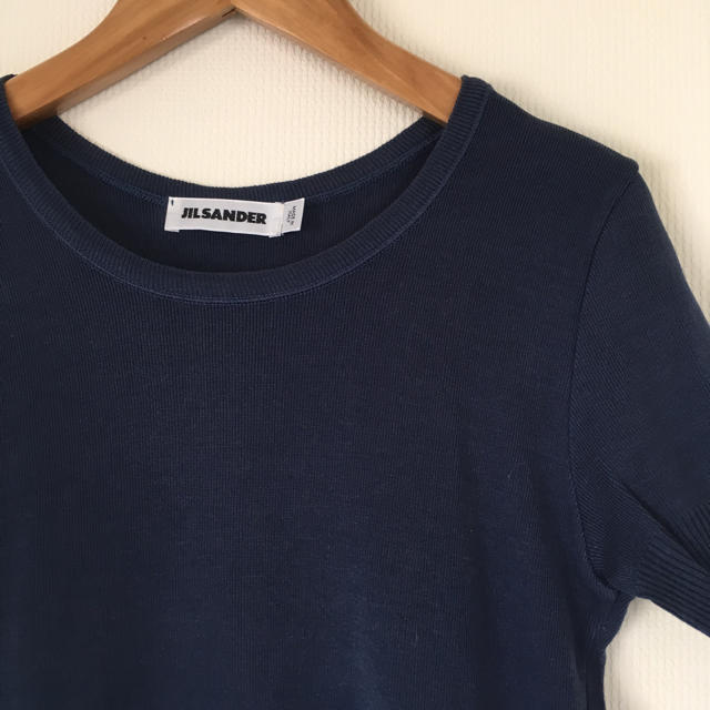 Jil Sander(ジルサンダー)のジルサンダー☆薄手ニット メンズのトップス(Tシャツ/カットソー(半袖/袖なし))の商品写真