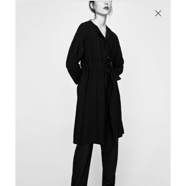 フレアデザイントレンチコート ザラ zara