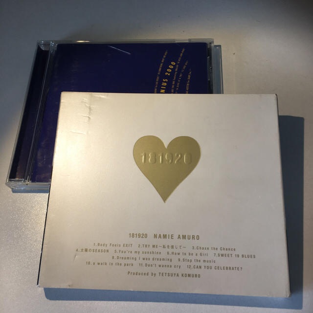 安室奈美恵181920/GENIUS　2000/2枚セット エンタメ/ホビーのCD(ポップス/ロック(邦楽))の商品写真