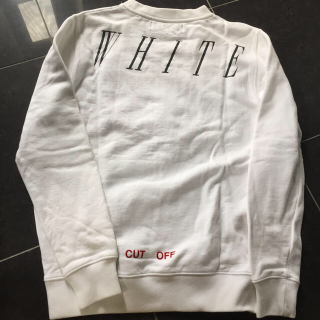 OFF-WHITE(オフホワイト)のoff-white cut off トレーナー スウェット メンズのトップス(スウェット)の商品写真