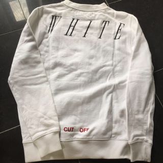 オフホワイト(OFF-WHITE)のoff-white cut off トレーナー スウェット(スウェット)